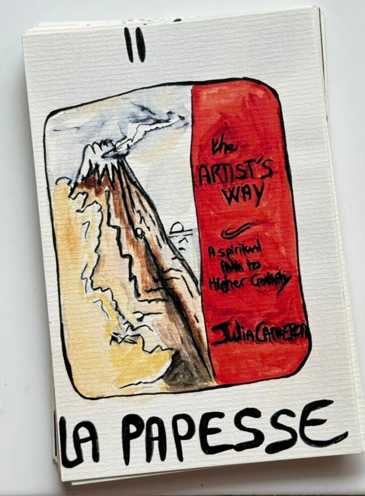 Le guide de la créativité. Un best seller pour l'inspiration. Attention à ne pas etre trop moralisateur! La Papesse est aussi appelée la Grande Prêtresse.